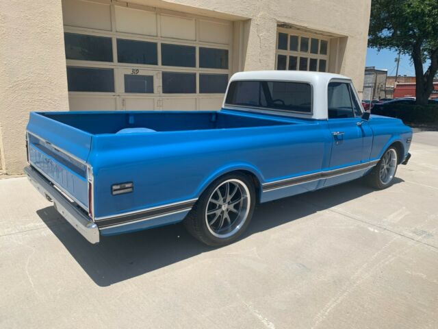 1972 Blue Chevrolet C-10 Standard Cab Pickup
