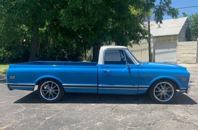 1972 Blue Chevrolet C-10 Standard Cab Pickup