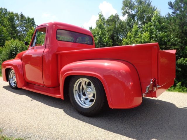 1954 Lobster Red Ford F-100 Standard Cab Pickup