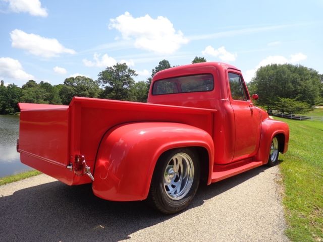 1954 Lobster Red Ford F-100 Standard Cab Pickup
