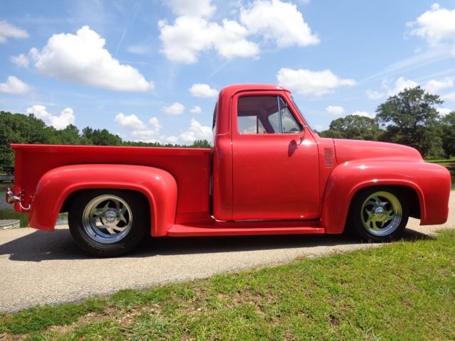 1954 Lobster Red Ford F-100 Standard Cab Pickup