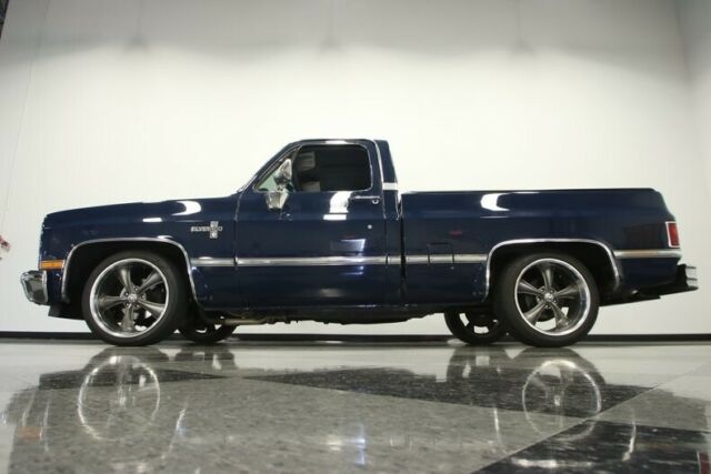 1986 Blue Chevrolet C-10 Pickup Truck