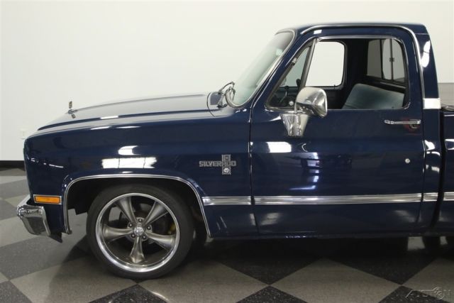 1986 Blue Chevrolet C10