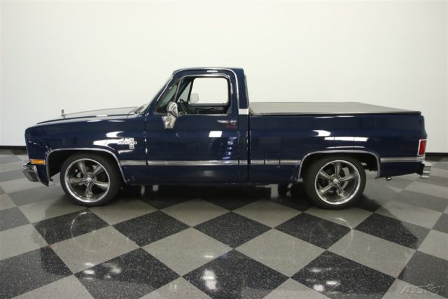 1986 Blue Chevrolet C10
