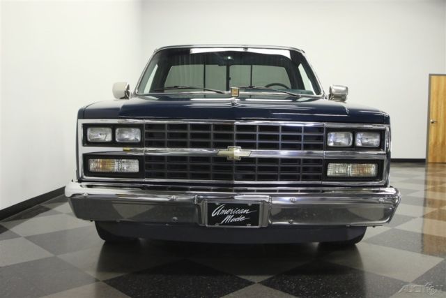 1986 Blue Chevrolet C10