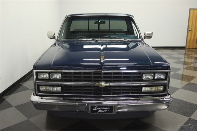 1986 Blue Chevrolet C10