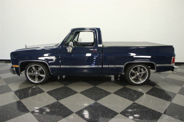 1986 Blue Chevrolet C10