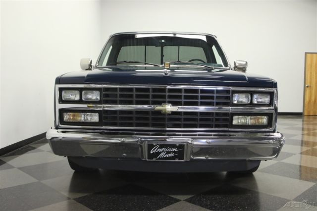 1986 Blue Chevrolet C10