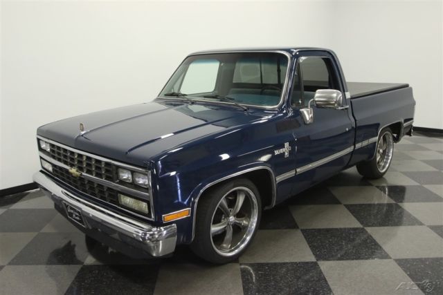 1986 Blue Chevrolet C10