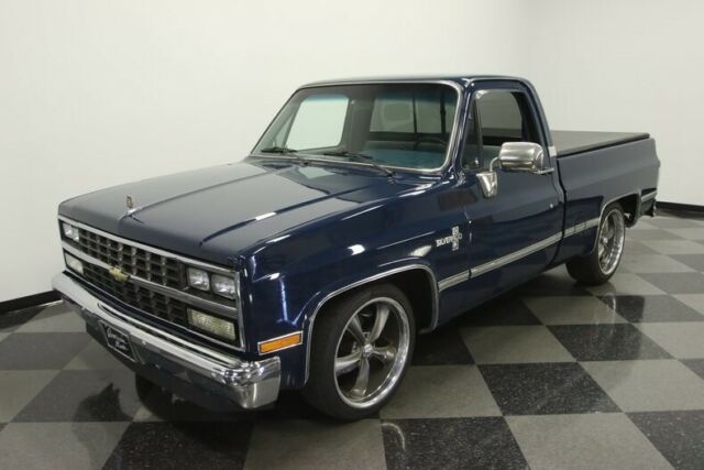 1986 Blue Chevrolet C-10 Pickup Truck