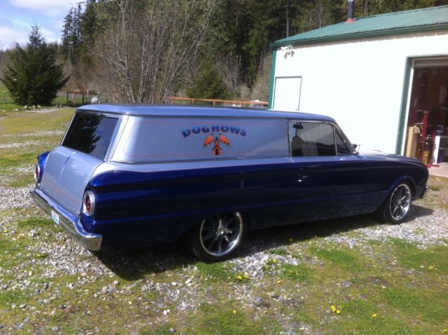 1963 Blue/Silver Ford Falcon sedan delivery