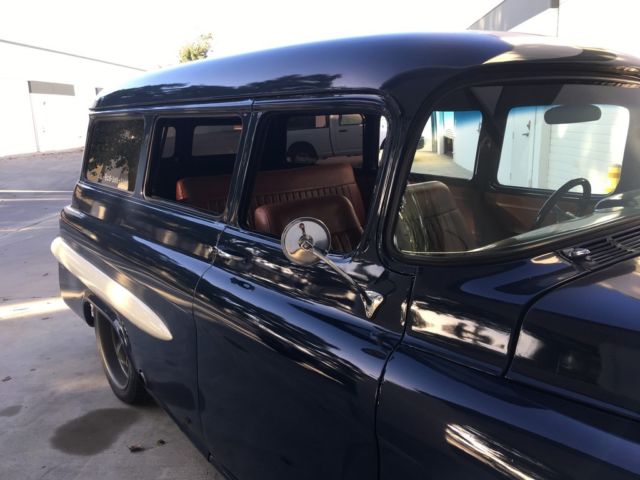 1955 Blue GMC Suburban SUV