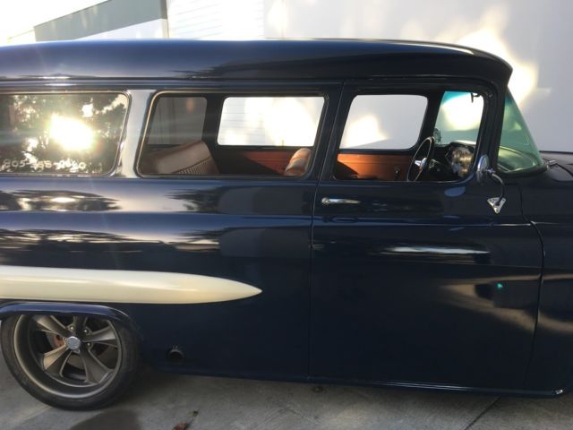 1955 Blue GMC Suburban SUV