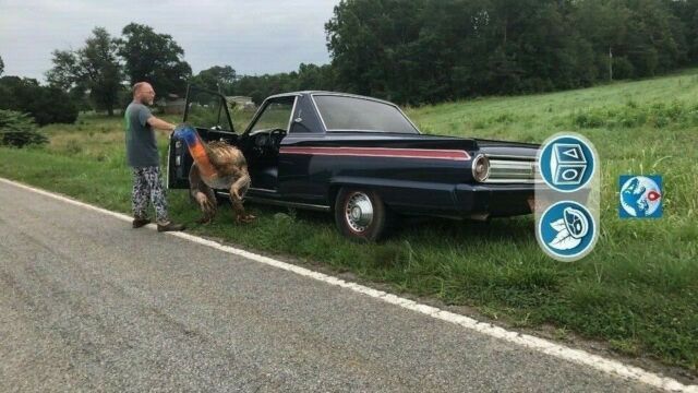 1963 Blue Ford Fairlane