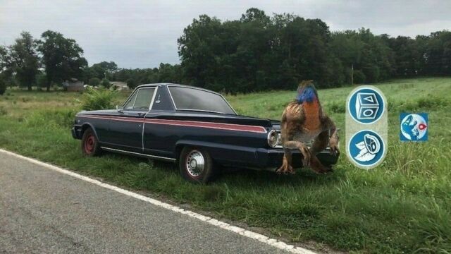 1963 Blue Ford Fairlane