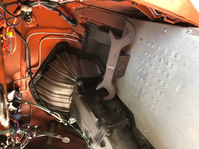 1929 Orange Ford Model A Coupe