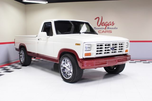 1984 White Ford F-150 Pickup Truck