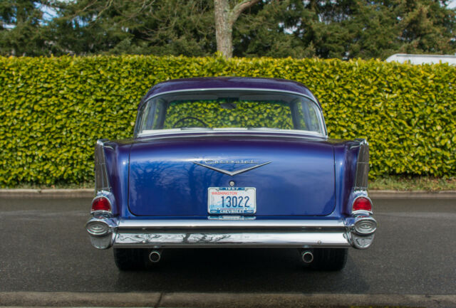 1957 Blue Chevrolet Bel Air/150/210