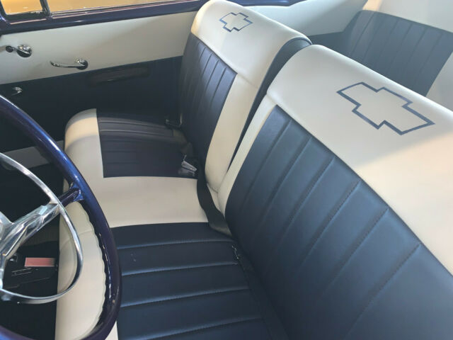 1957 Blue Chevrolet Bel Air/150/210