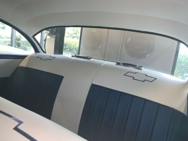 1957 Blue Chevrolet Bel Air/150/210