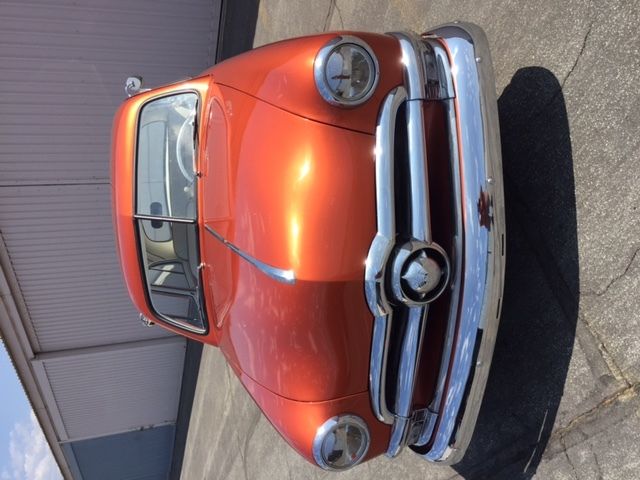 1950 Orange Ford sedan Sedan