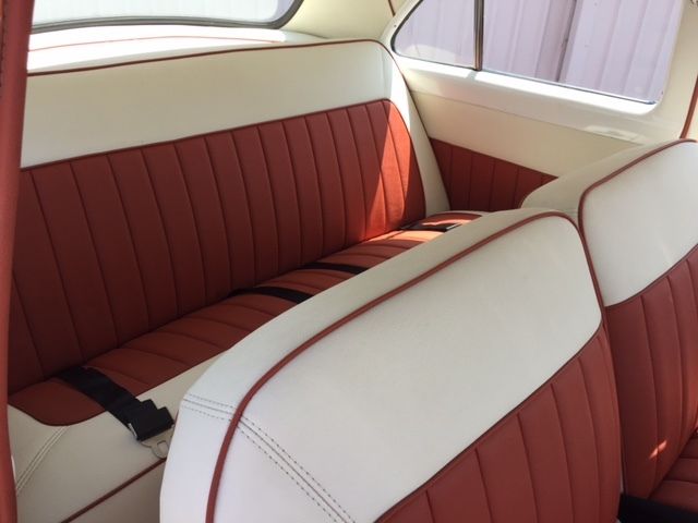 1950 Orange Ford sedan Sedan