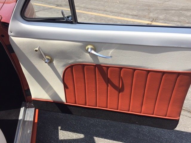 1950 Orange Ford sedan Sedan