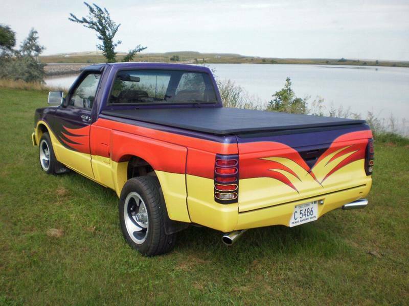 1985 Red Chevrolet S-10 Pickup Truck