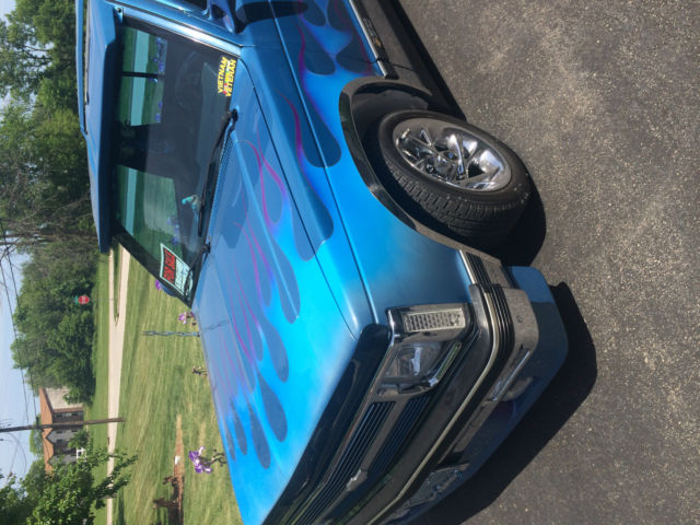 1991 Custom Paint in Blues Chevrolet S-10 Standard Cab Pickup