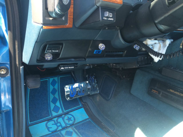 1991 Custom Paint in Blues Chevrolet S-10 Standard Cab Pickup