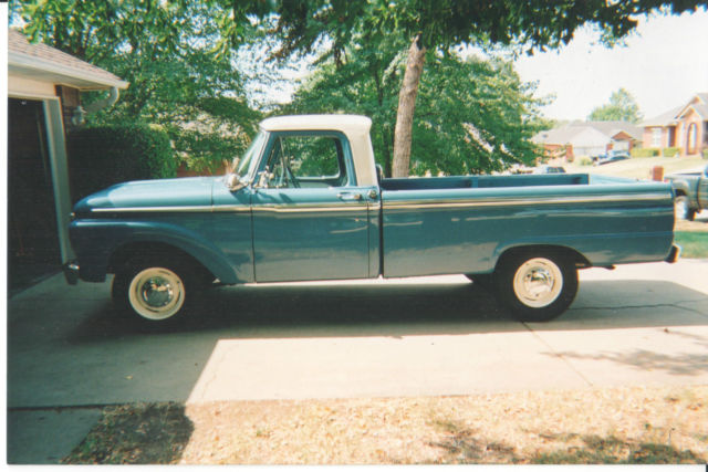 1966 Blue Ford Other Pickups Standard Cab Pickup