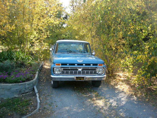 1966 Blue Ford Other Pickups Standard Cab Pickup