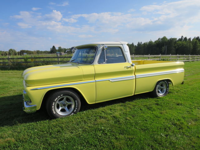 1966 Luna Yellow Chevrolet C-10 Standard Cab Pickup