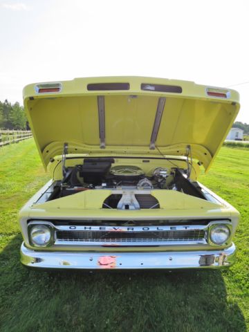 1966 Luna Yellow Chevrolet C-10 Standard Cab Pickup