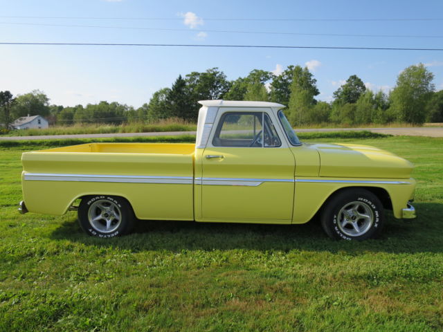 1966 Luna Yellow Chevrolet C-10 Standard Cab Pickup