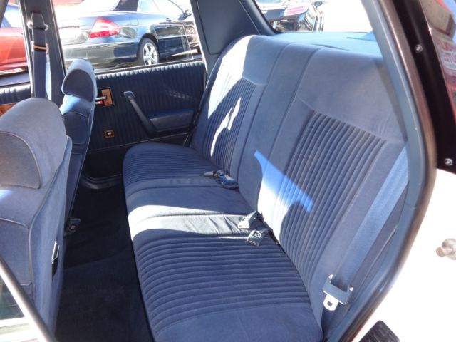 1989 White Buick Century Sedan