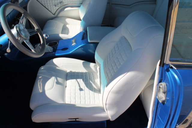 1955 ELECTRIC BLUE / WHITE Chevrolet Bel Air/150/210 HARDTOP