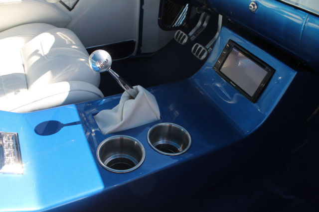 1955 ELECTRIC BLUE / WHITE Chevrolet Bel Air/150/210 HARDTOP