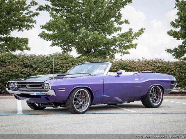 1971 Black Dodge Challenger Convertible