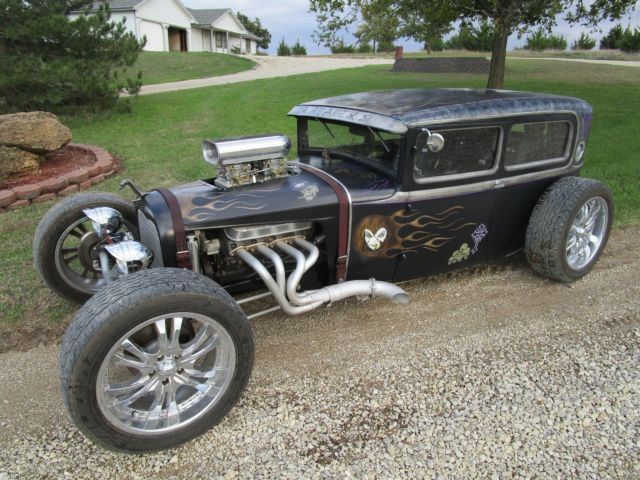 1930 Black Ford 2 door Sedan Sedan