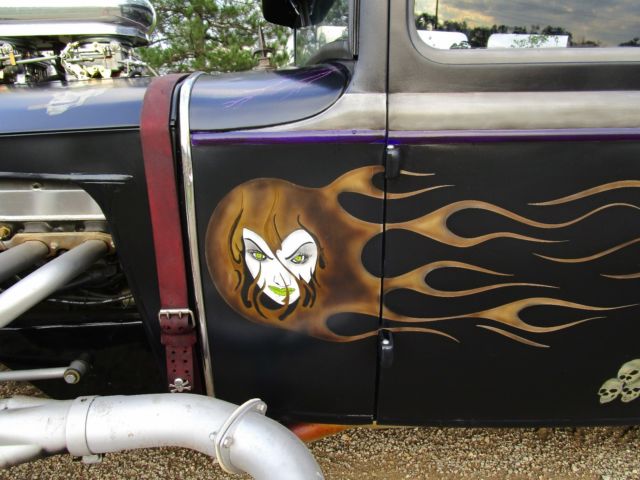 1930 Black Ford 2 door Sedan Sedan