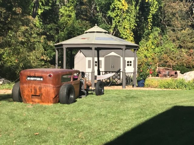1930 Rust Ford Model A Coupe