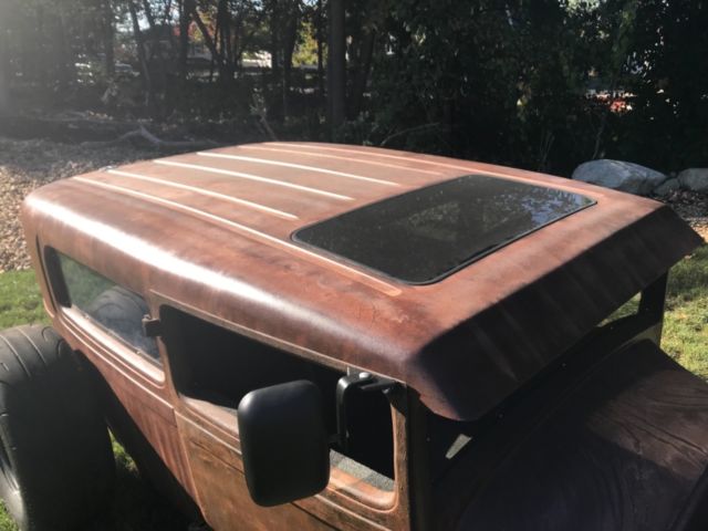 1930 Rust Ford Model A Coupe