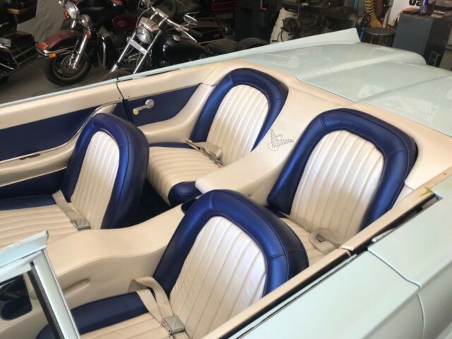 1959 Blue Ford Thunderbird Convertible