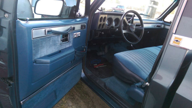 1982 Stealth Gray Chevrolet C/K Pickup 1500 Standard Cab Pickup