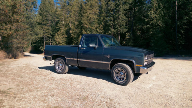 1982 Stealth Gray Chevrolet C/K Pickup 1500 Standard Cab Pickup