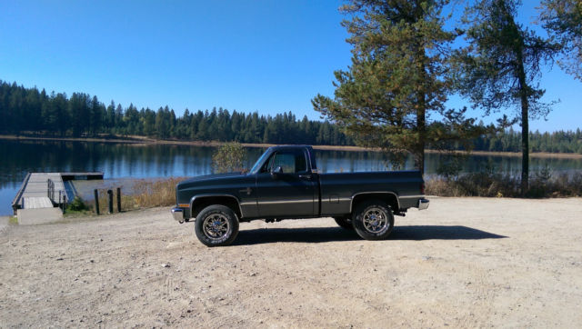 1982 Stealth Gray Chevrolet C/K Pickup 1500 Standard Cab Pickup