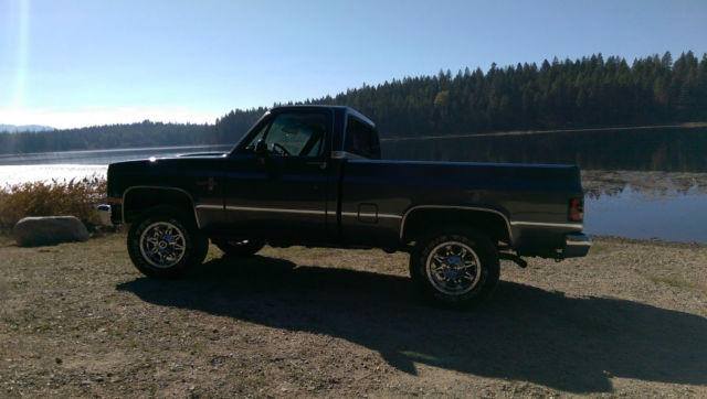 1982 Stealth Gray Chevrolet C/K Pickup 1500 Standard Cab Pickup