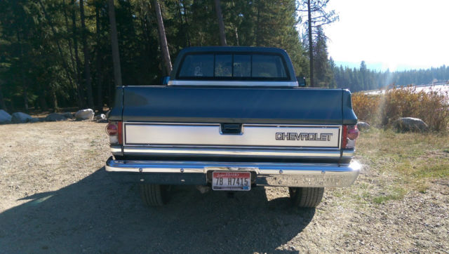 1982 Stealth Gray Chevrolet C/K Pickup 1500 Standard Cab Pickup