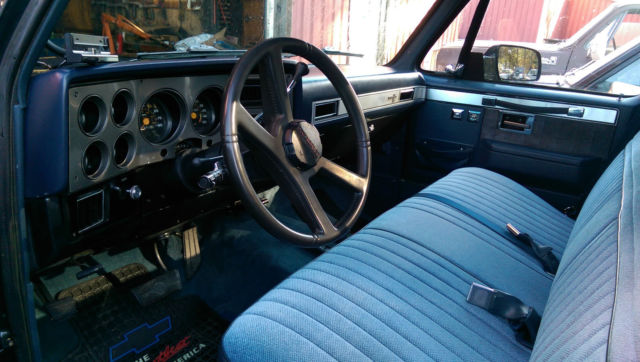 1982 Stealth Gray Chevrolet C/K Pickup 1500 Standard Cab Pickup